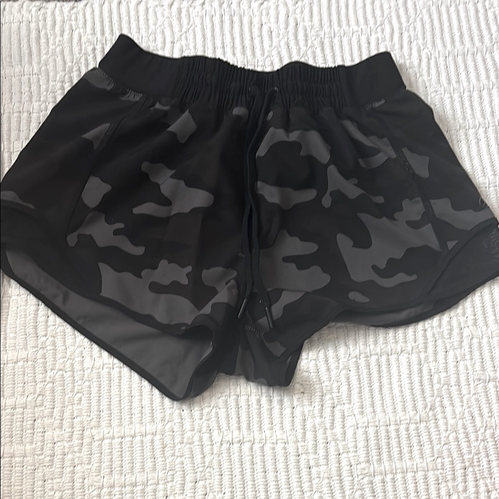 Black Camo Women's Shorts